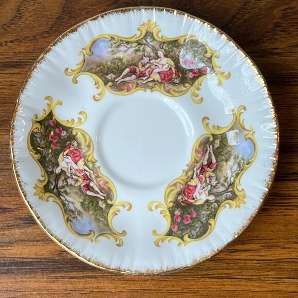 Paragon Chippendale B Saucer Fine Bone China England - Picture 2 of 11